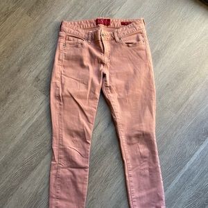 Peachy Pink Lucky Jeans